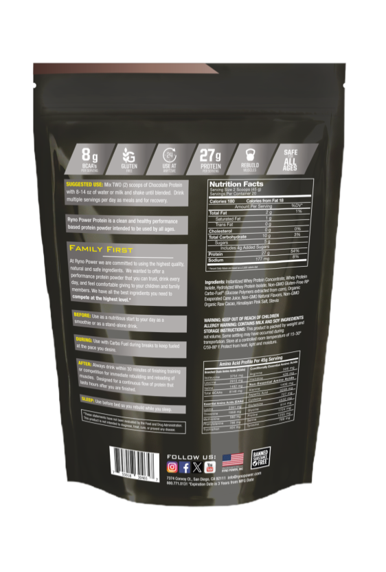 PROTEIN Premium Whey Powder - Chocolate