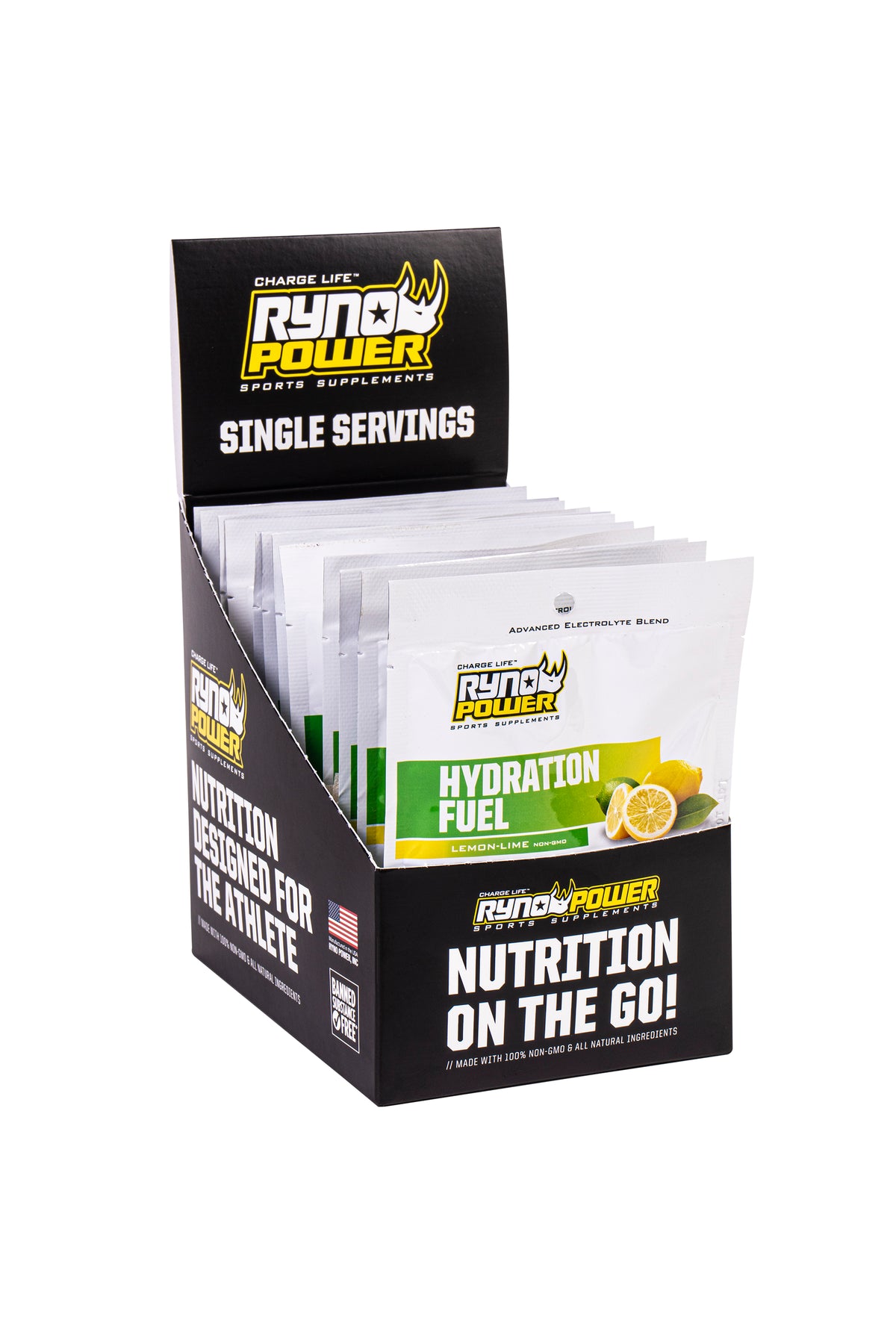 Lemon HYDRATION FUEL Electrolyte Drink Mix
