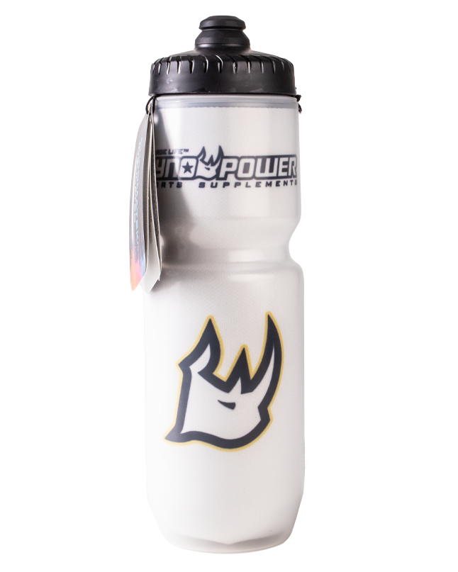 23oz. INSULATED White Cycling Bottle - Made by Specialized