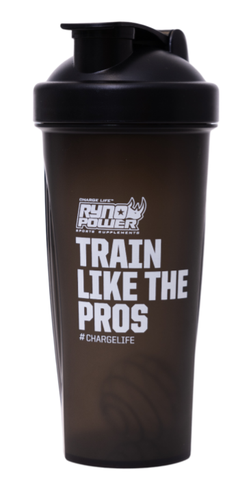 Train Like The Pros Premium Shaker Bottle Black