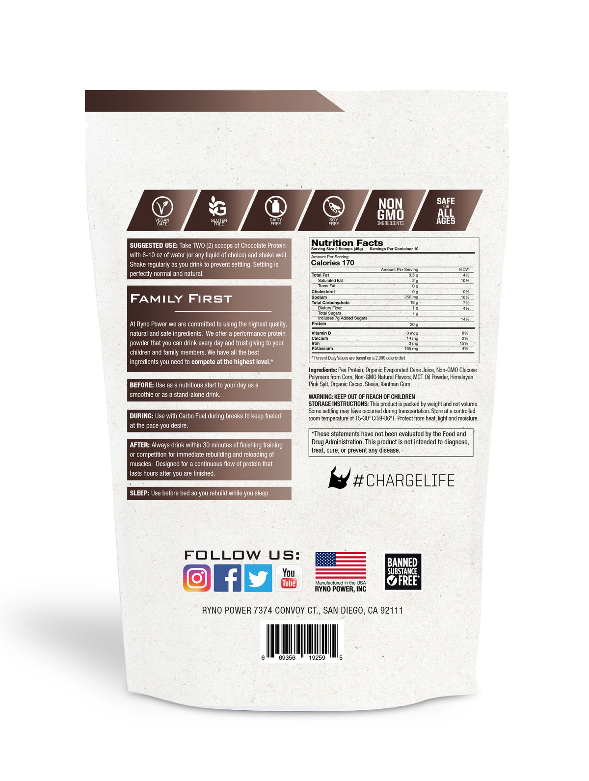 PROTEIN Premium PLANT-BASED Powder