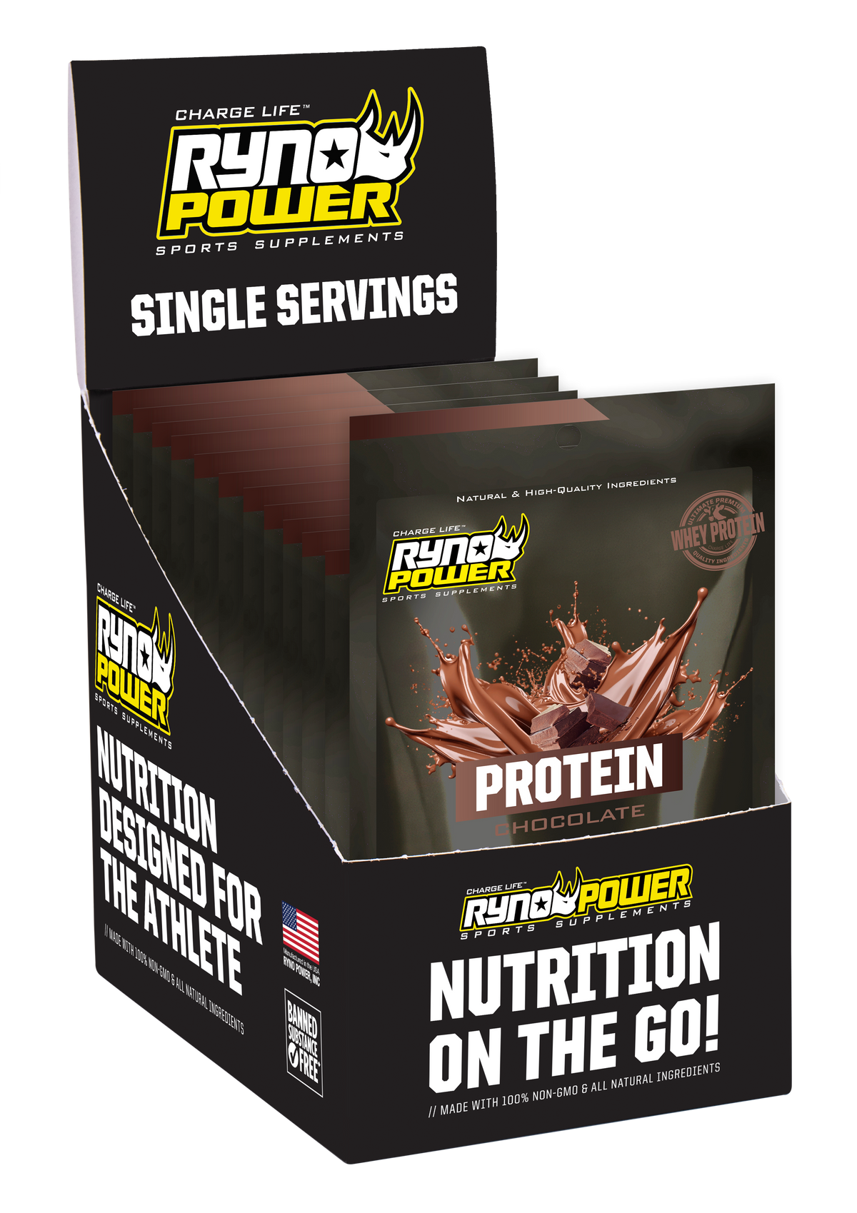 PROTEIN Premium Whey Powder - Chocolate