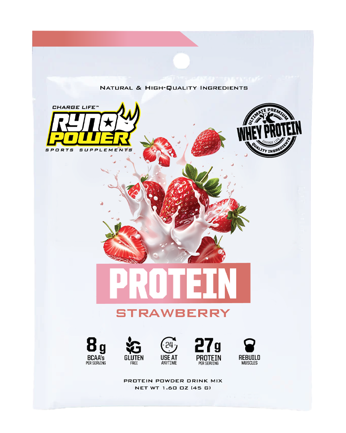 Premium Whey PROTEIN Powder - Strawberry