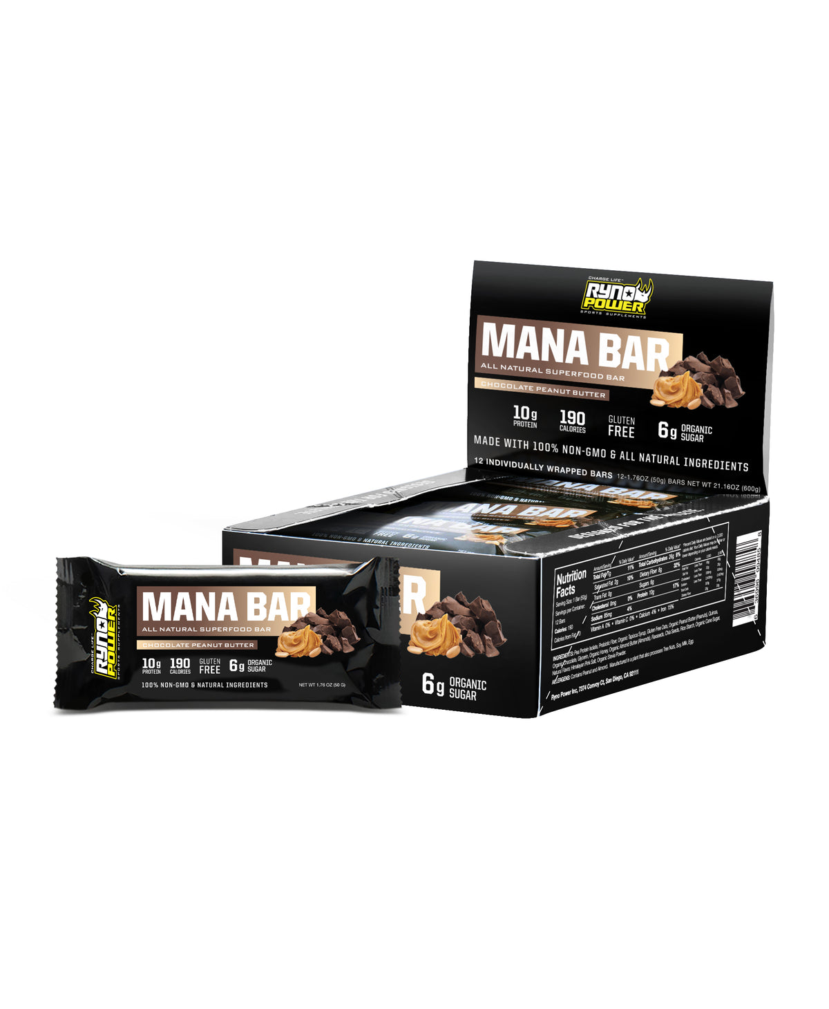 Mana Bar - Chocolate Peanut Butter Caddy