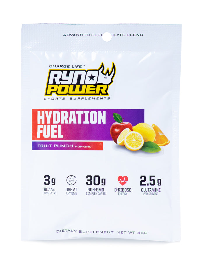 HYDRATION FUEL Fruit Punch Electrolyte Drink Mix | Single Servings