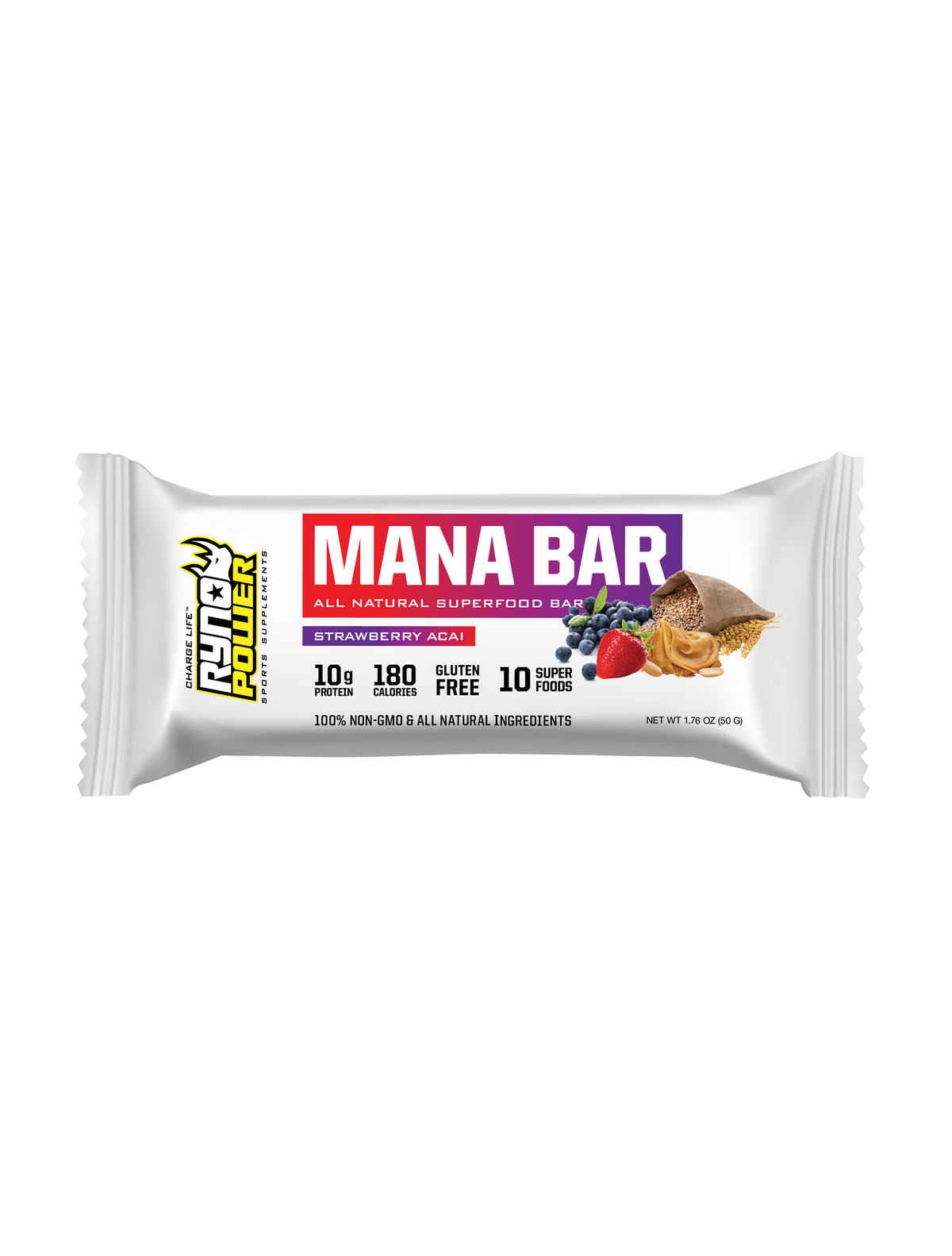 Mana Bar - Strawberry Acai