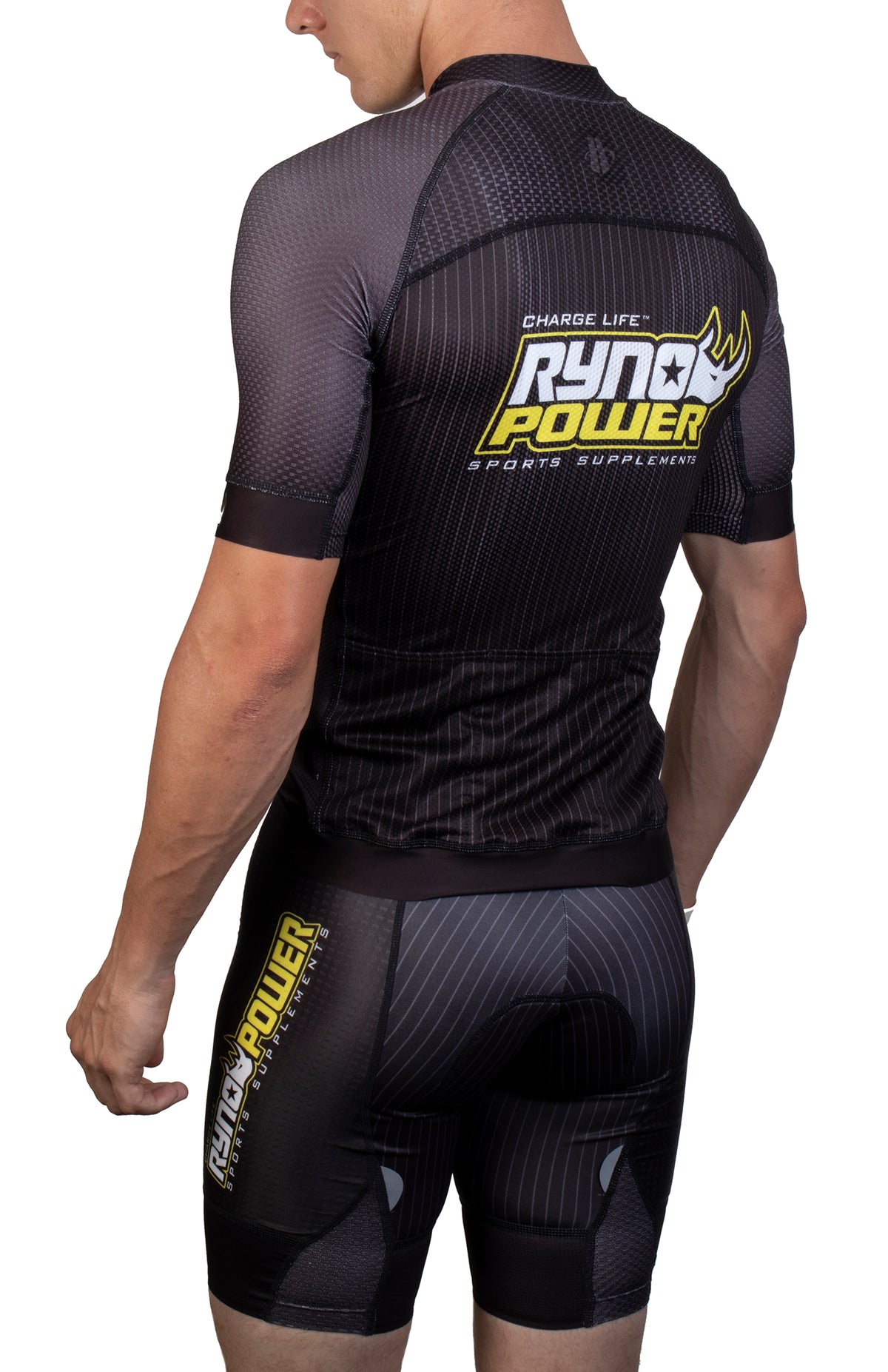 Ryno Power Elite Cycling Kit - Limited Edition Pinstripe Back