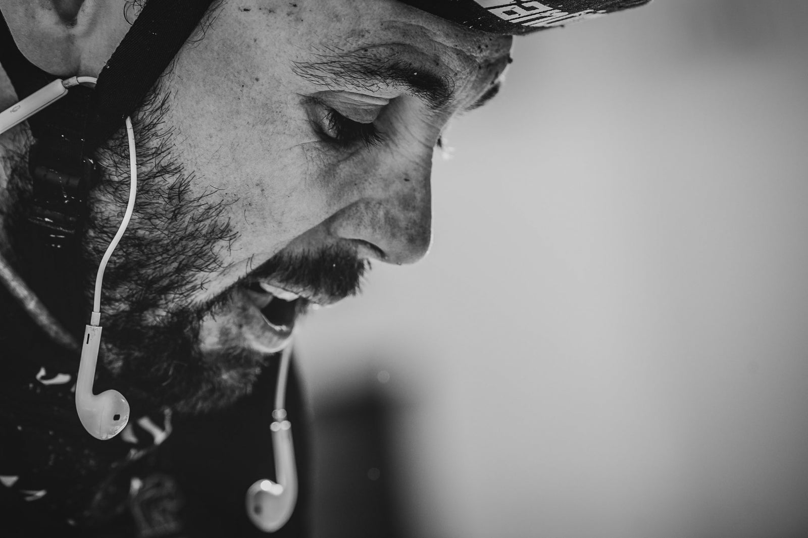 Face showing exertion 