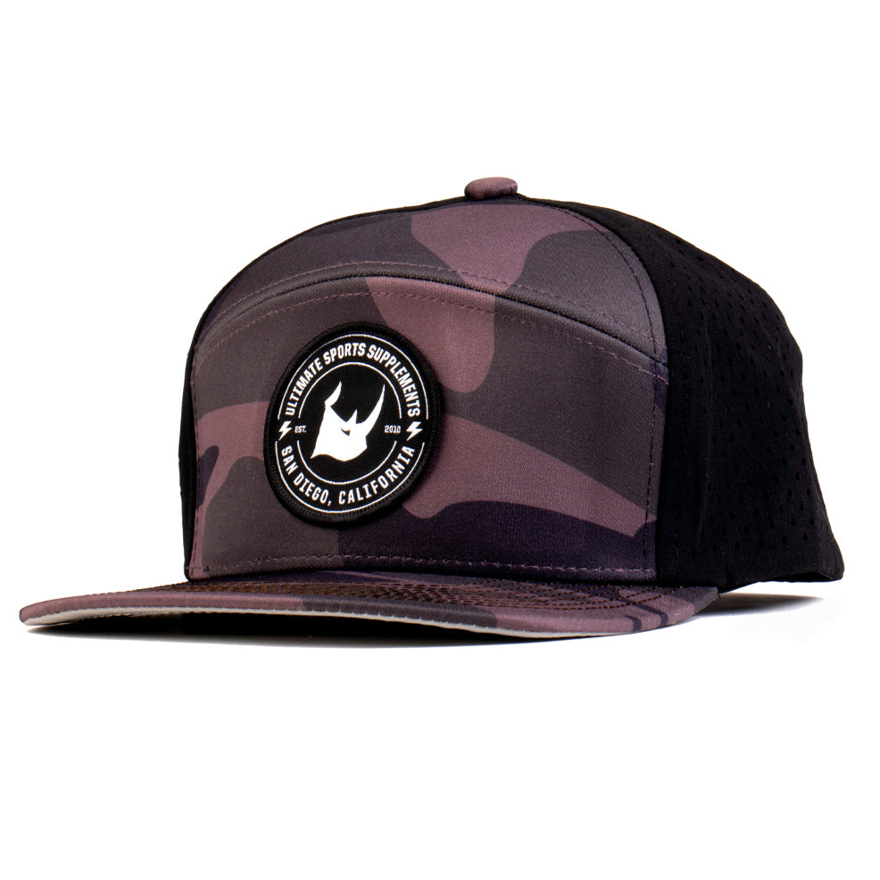 🎁 Burgundy Camo Podium Hat (100% off)