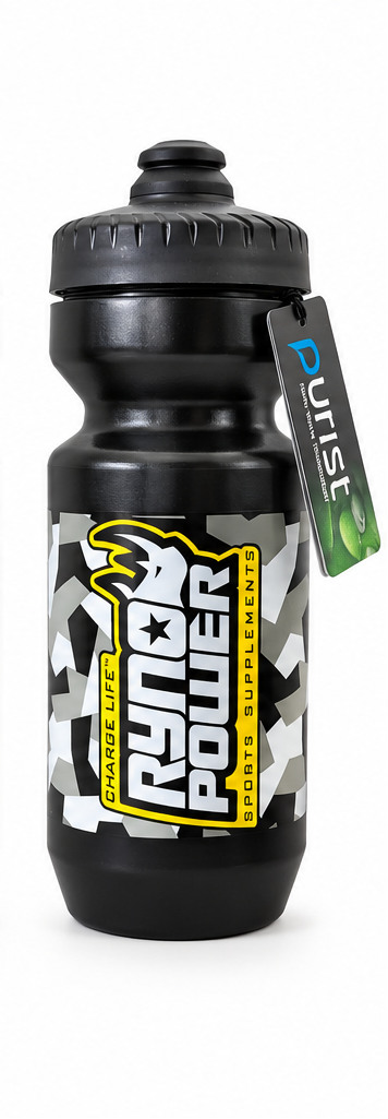 22oz. URBAN CAMO Black Pro Cycling Bottle - Made by Specialized