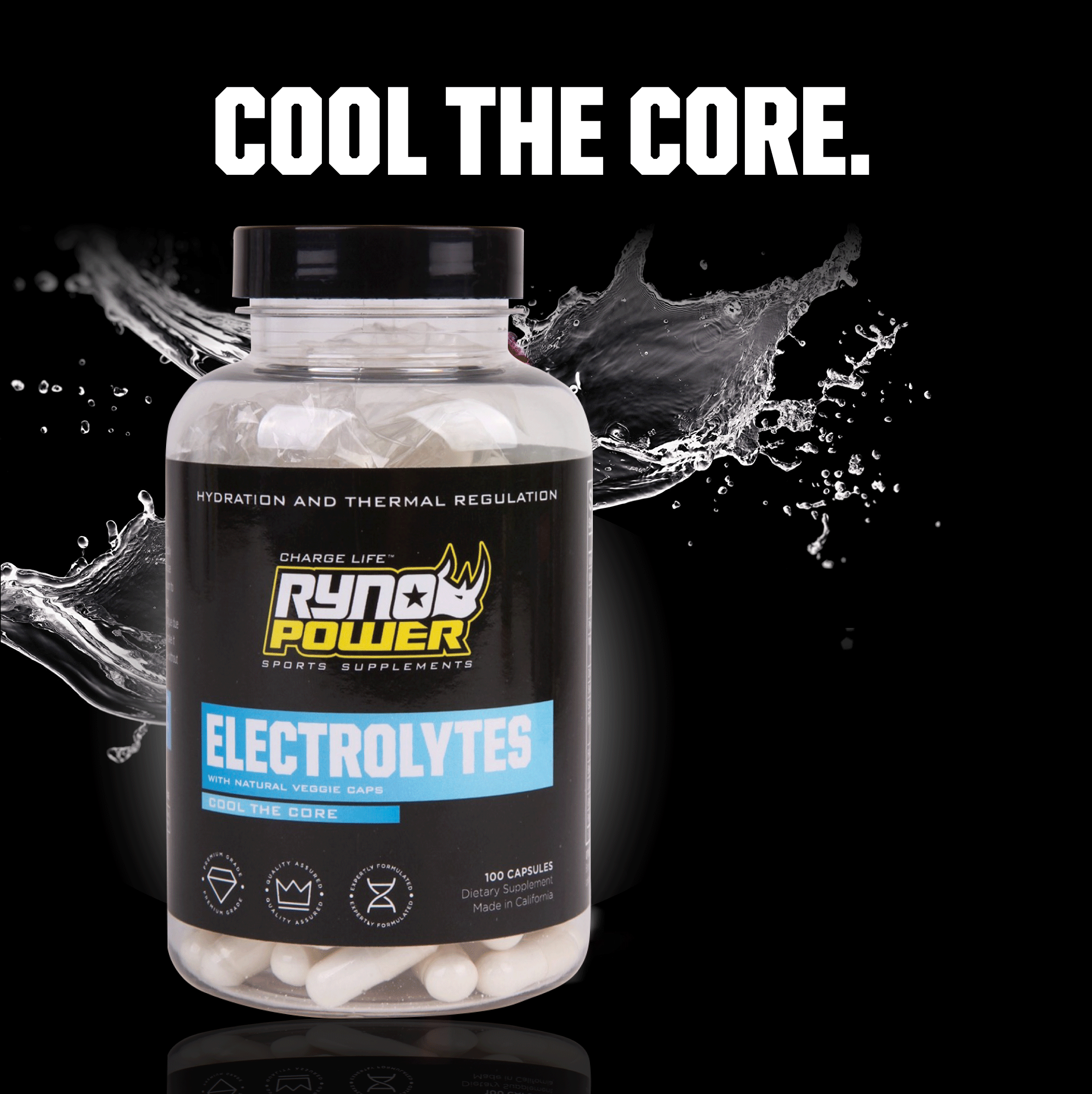 ELECTROLYTES PreWorkout Energy Electrolyte Supplement 50 Servings