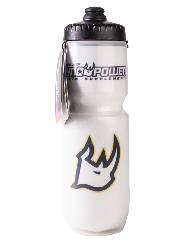 23oz. INSULATED White Cycling Bottle - Made by Specialized  **LIMITED TIME**