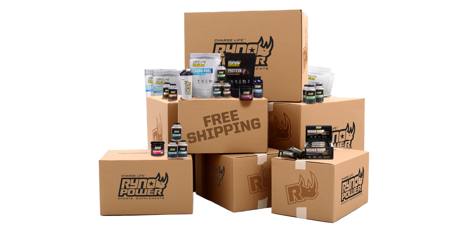 SHIPPING BOXES & RYNO POWER PRODUCT