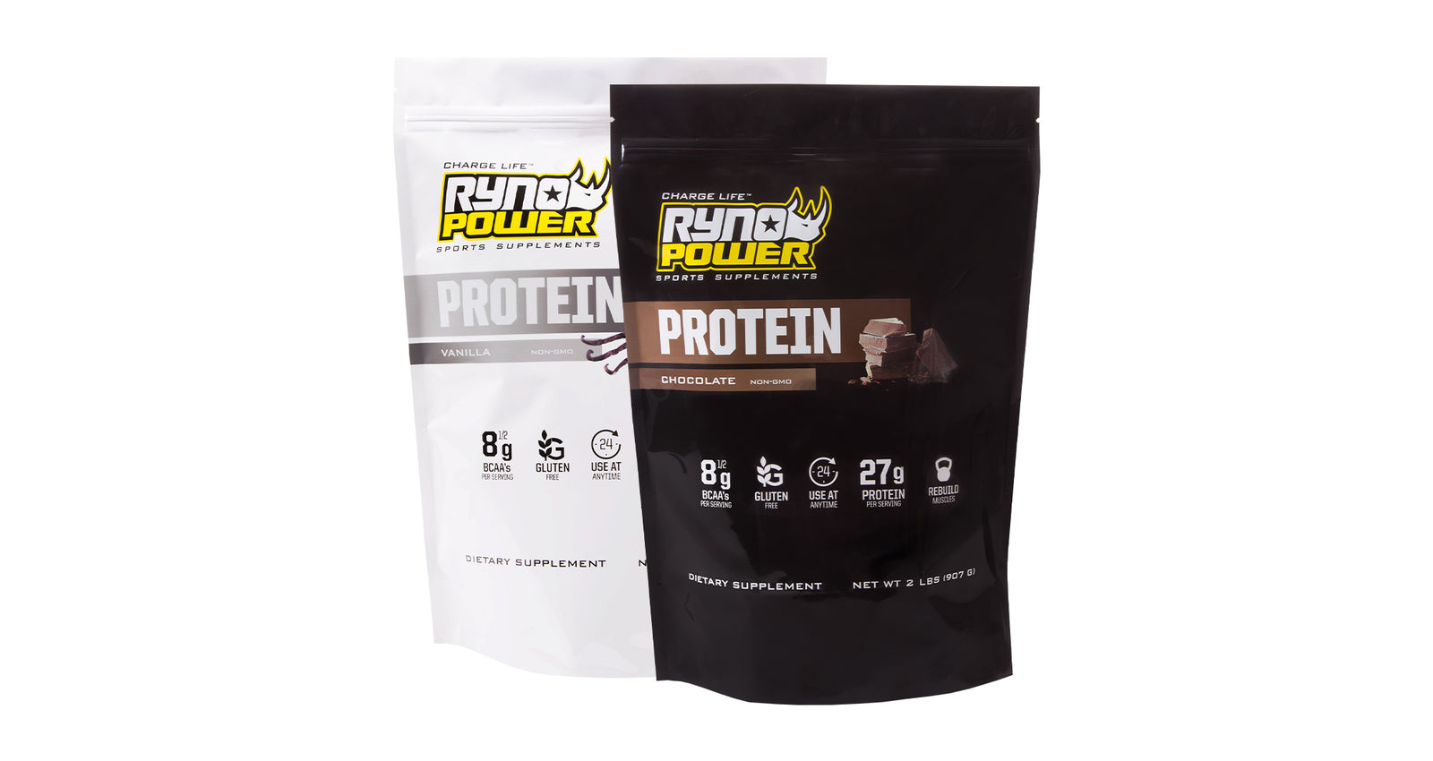 PROTEIN CHOCOLATE & VANILLA