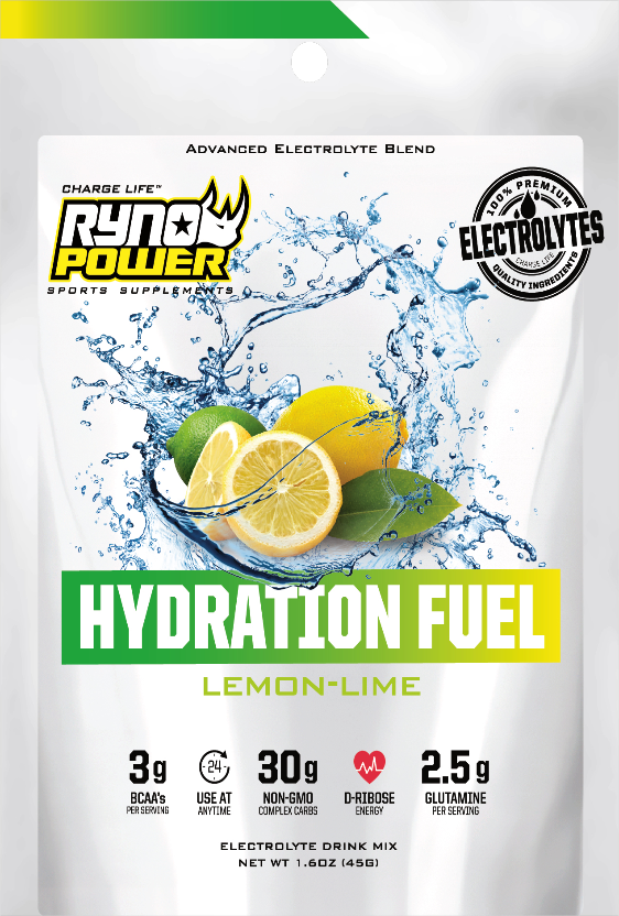 Lemon HYDRATION FUEL Electrolyte Drink Mix
