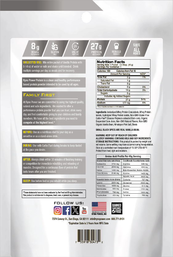 PROTEIN Premium Whey Powder - Vanilla