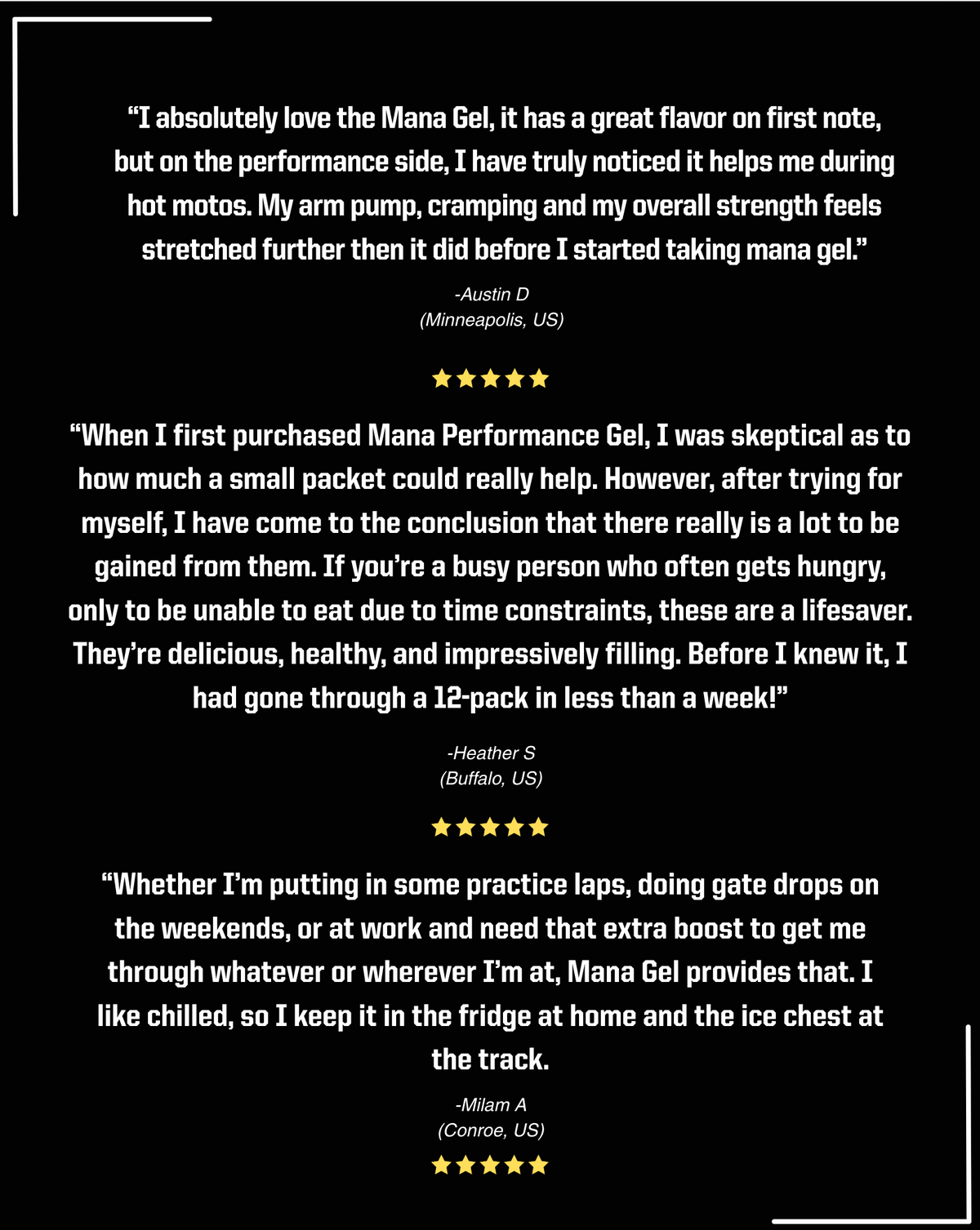 MANA Performance Gel