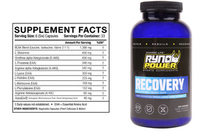 RECOVERY Post-Workout Supplement - Ryno Power