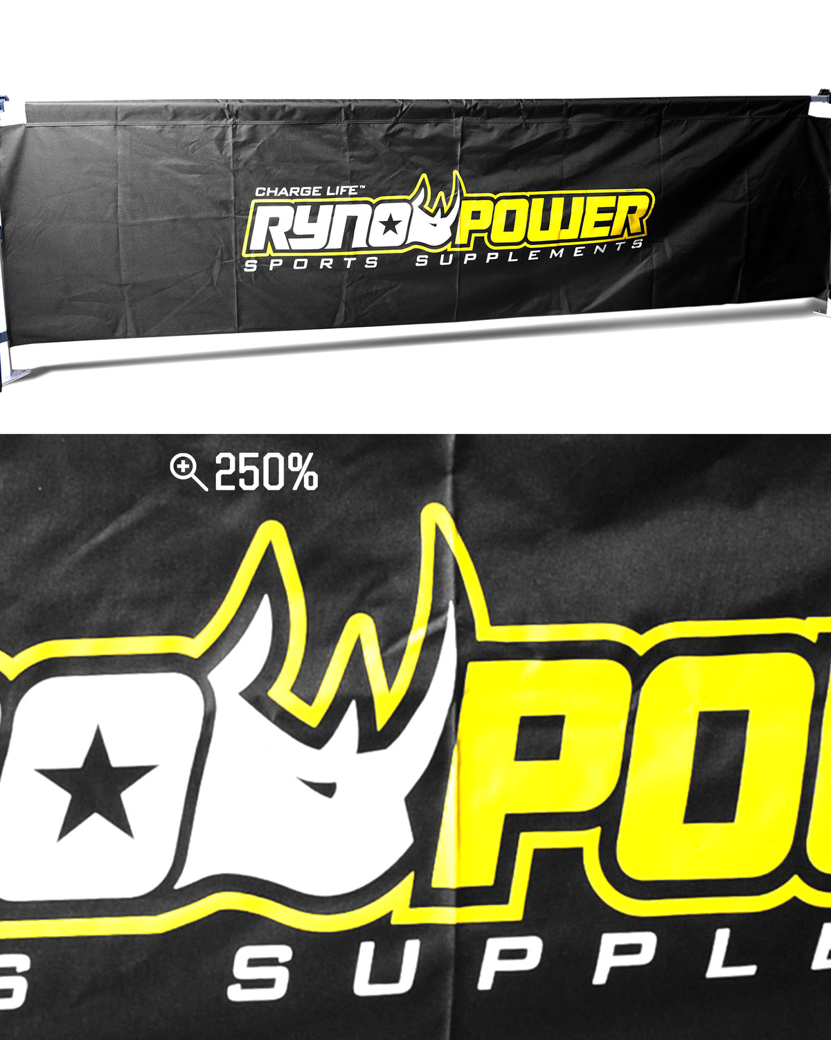 Ryno Power Pop-Up Kit Side Wall