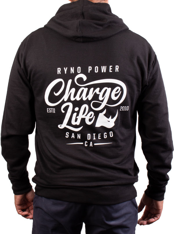 Charge Life Pull-Over Hoodie