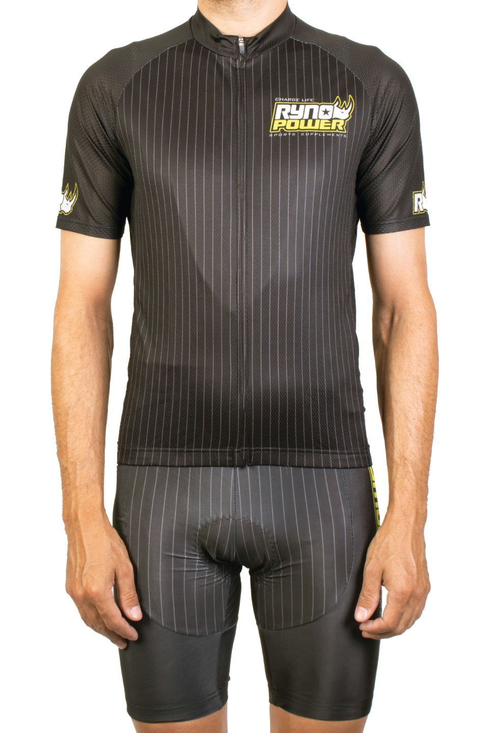 Ryno Power Cycling Kit - Sport edition - Black Pinstripe front