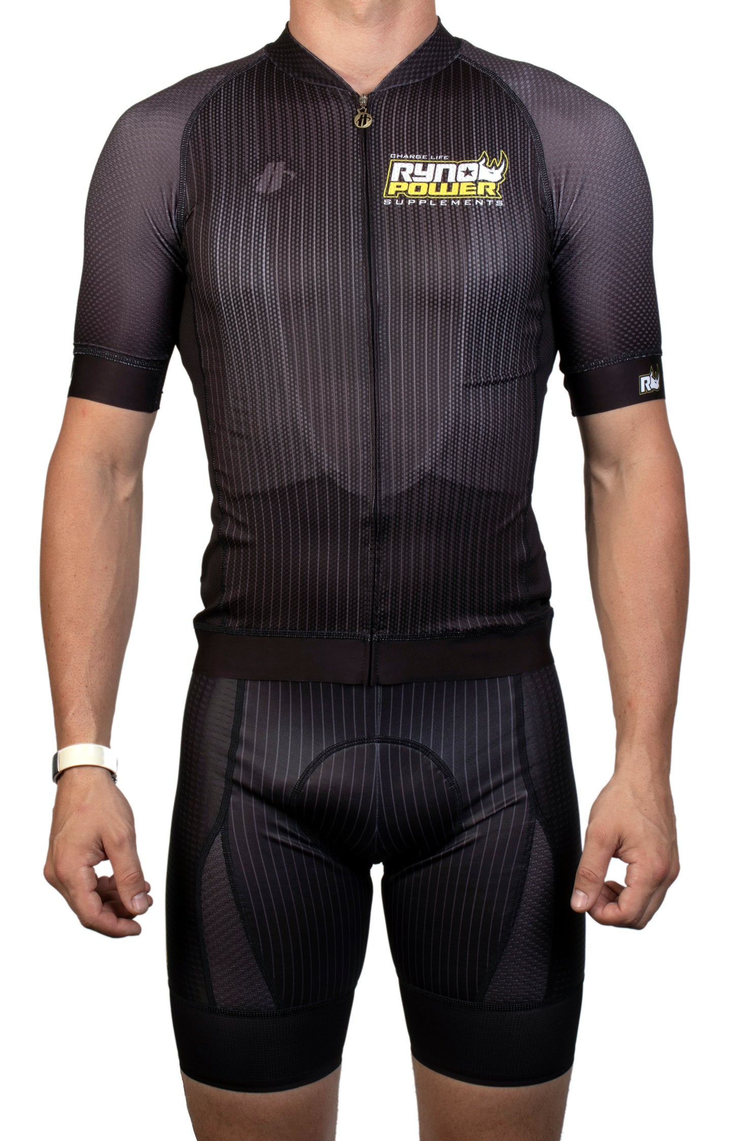 Ryno Power Elite Cycling Kit - Limited Edition Pinstripe Front