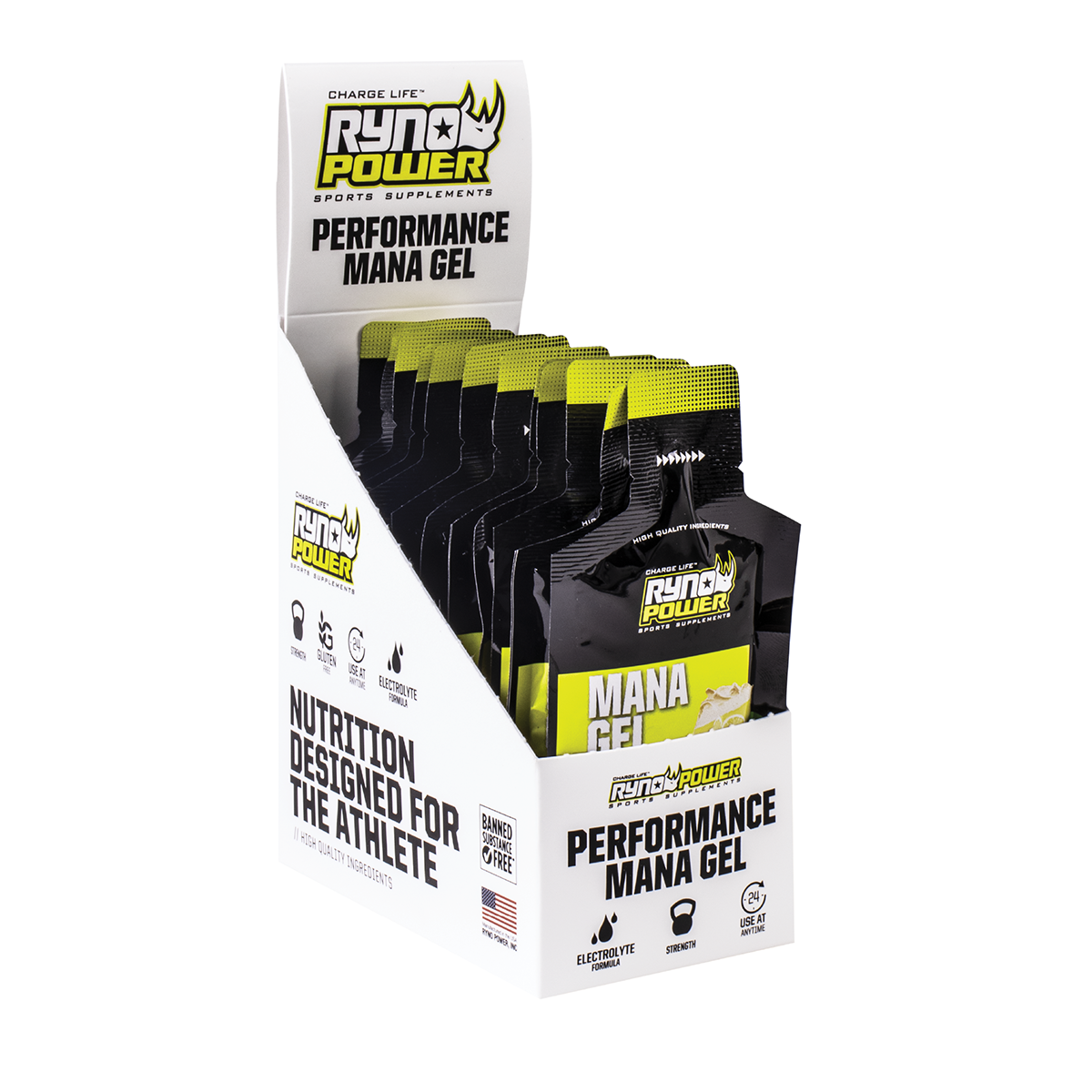 12-Pack Mana Gel - Lemon Meringue