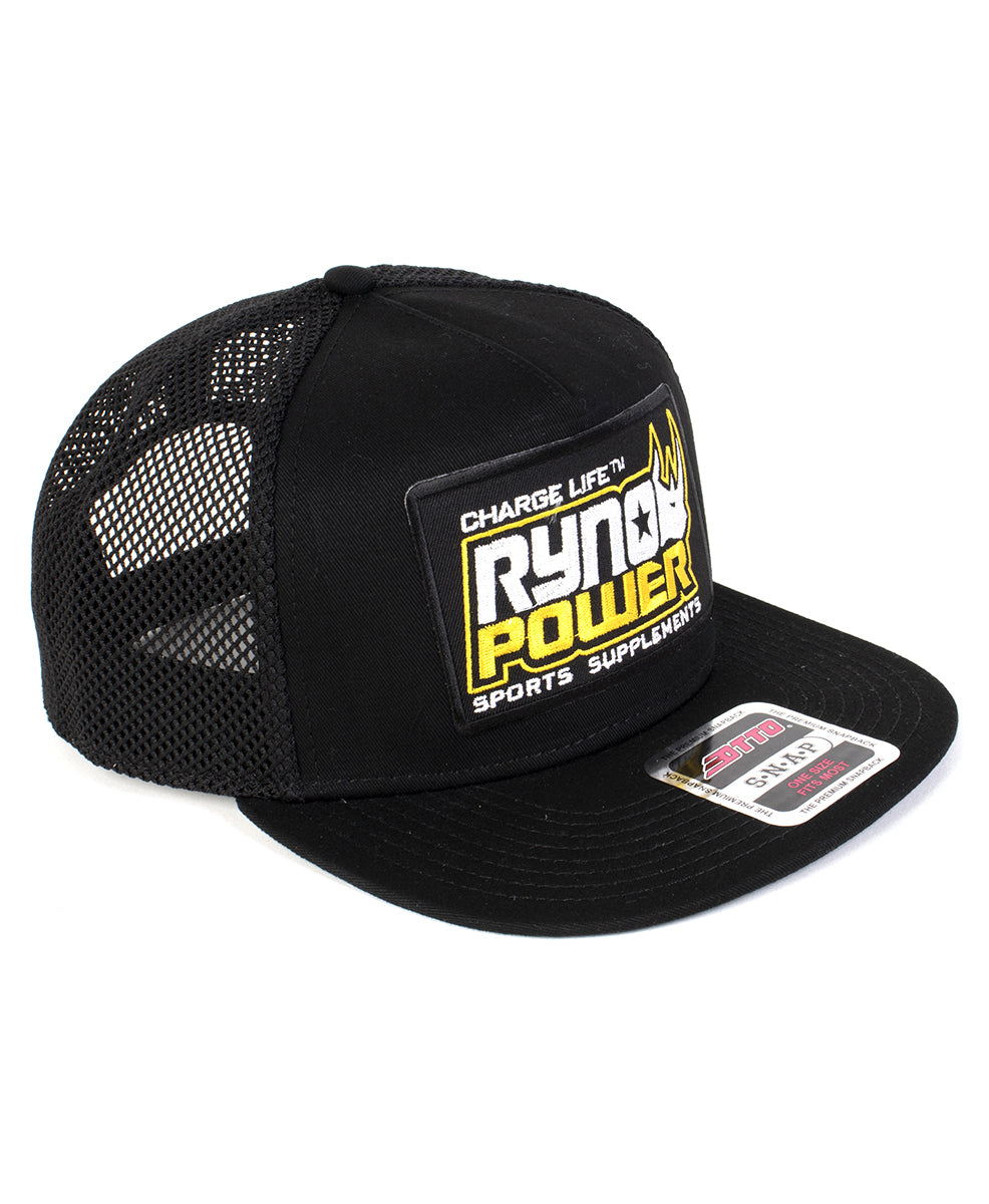 Premium Mesh Trucker Hat - Black