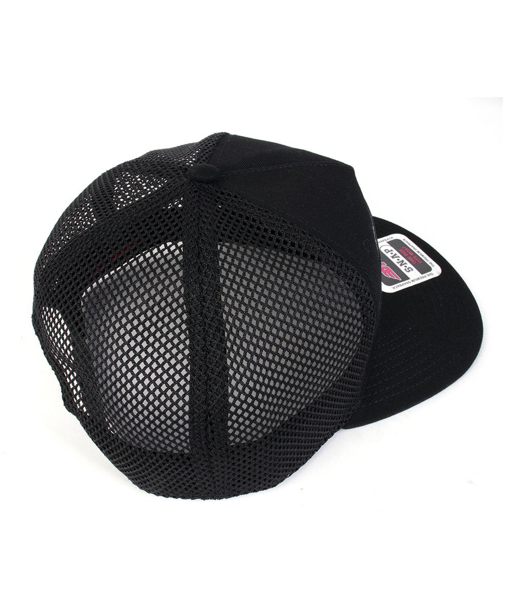 Premium Mesh Trucker Hat - Black