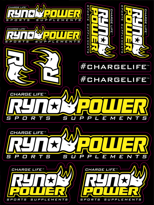 Ryno Power Sticker Kit