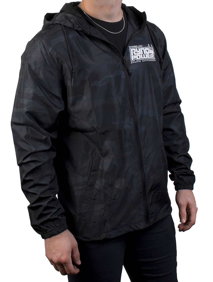 Windbreaker - Black Camo