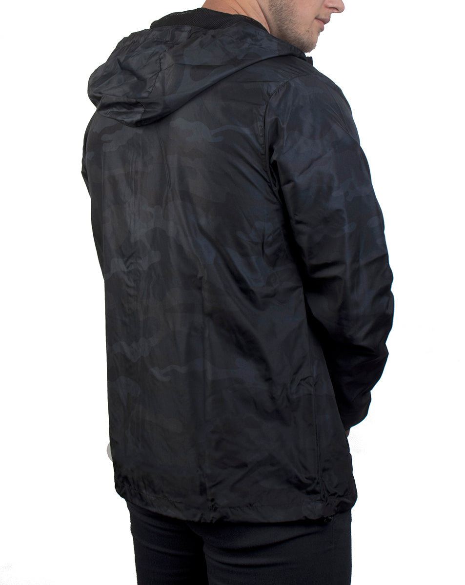 Windbreaker - Black Camo