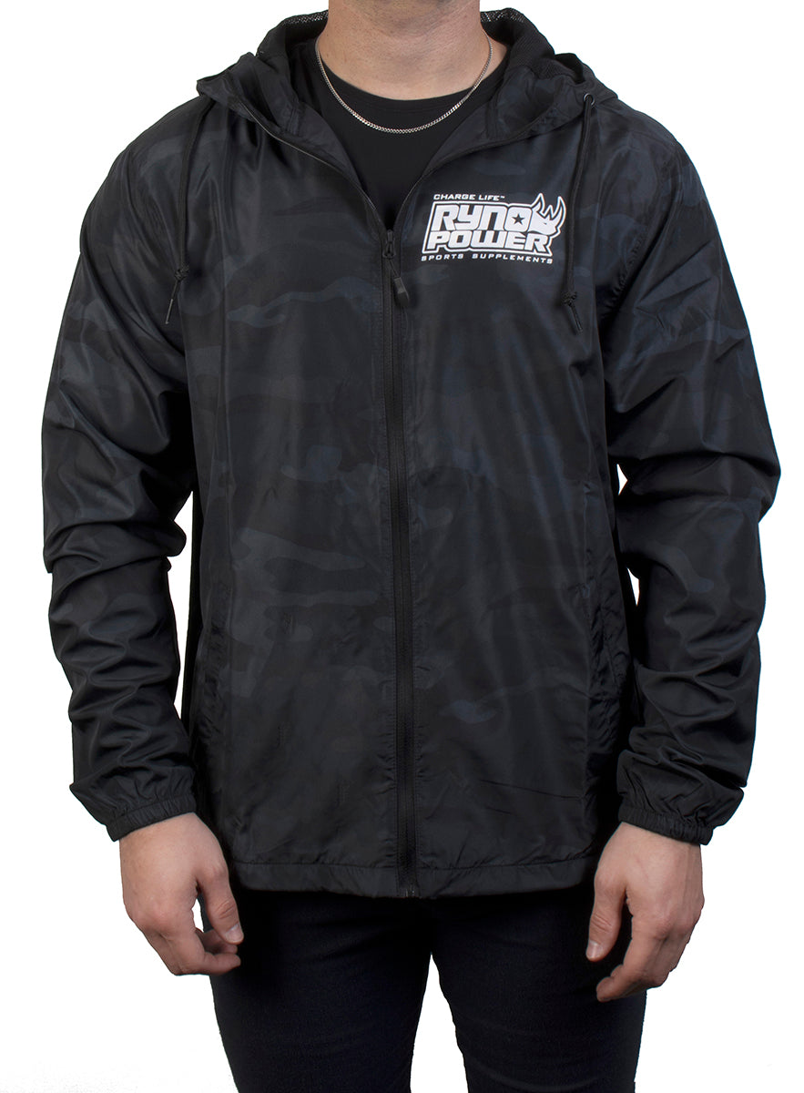 Windbreaker - Black Camo