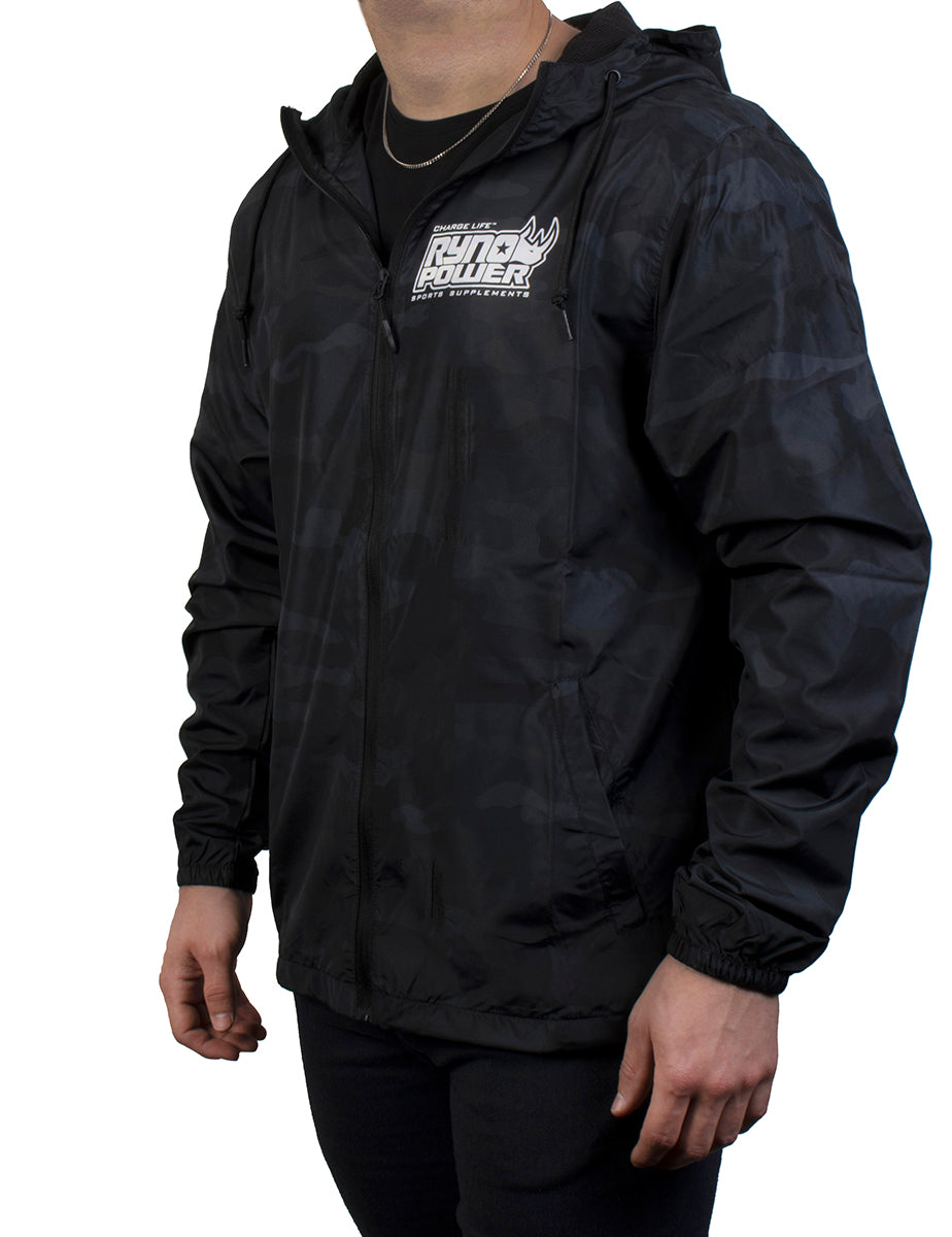 Windbreaker - Black Camo